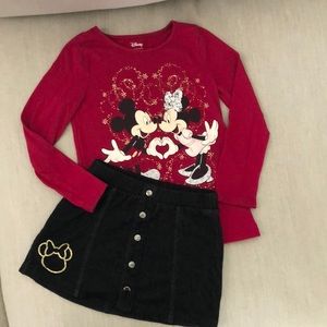 Minnie and Mickey Mouse set